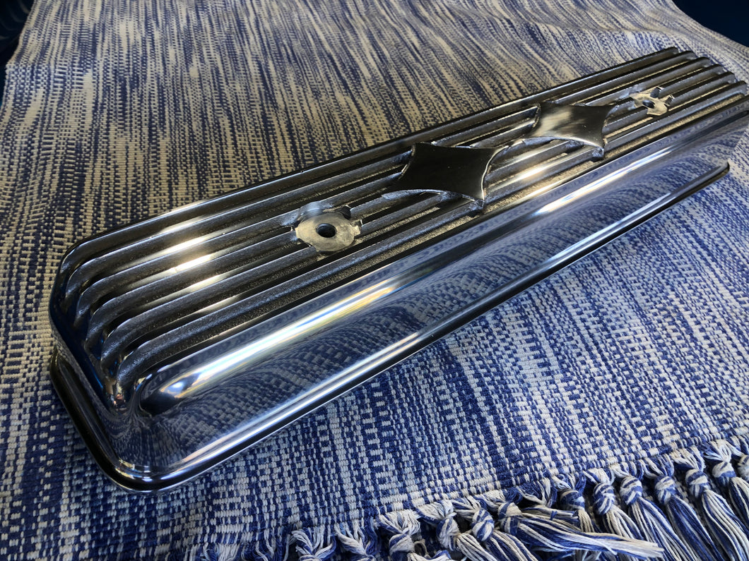 Buick nailhead star valve cover pair