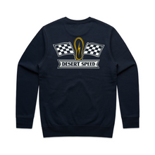 Load image into Gallery viewer, Classic crew neck metal flake jumper
