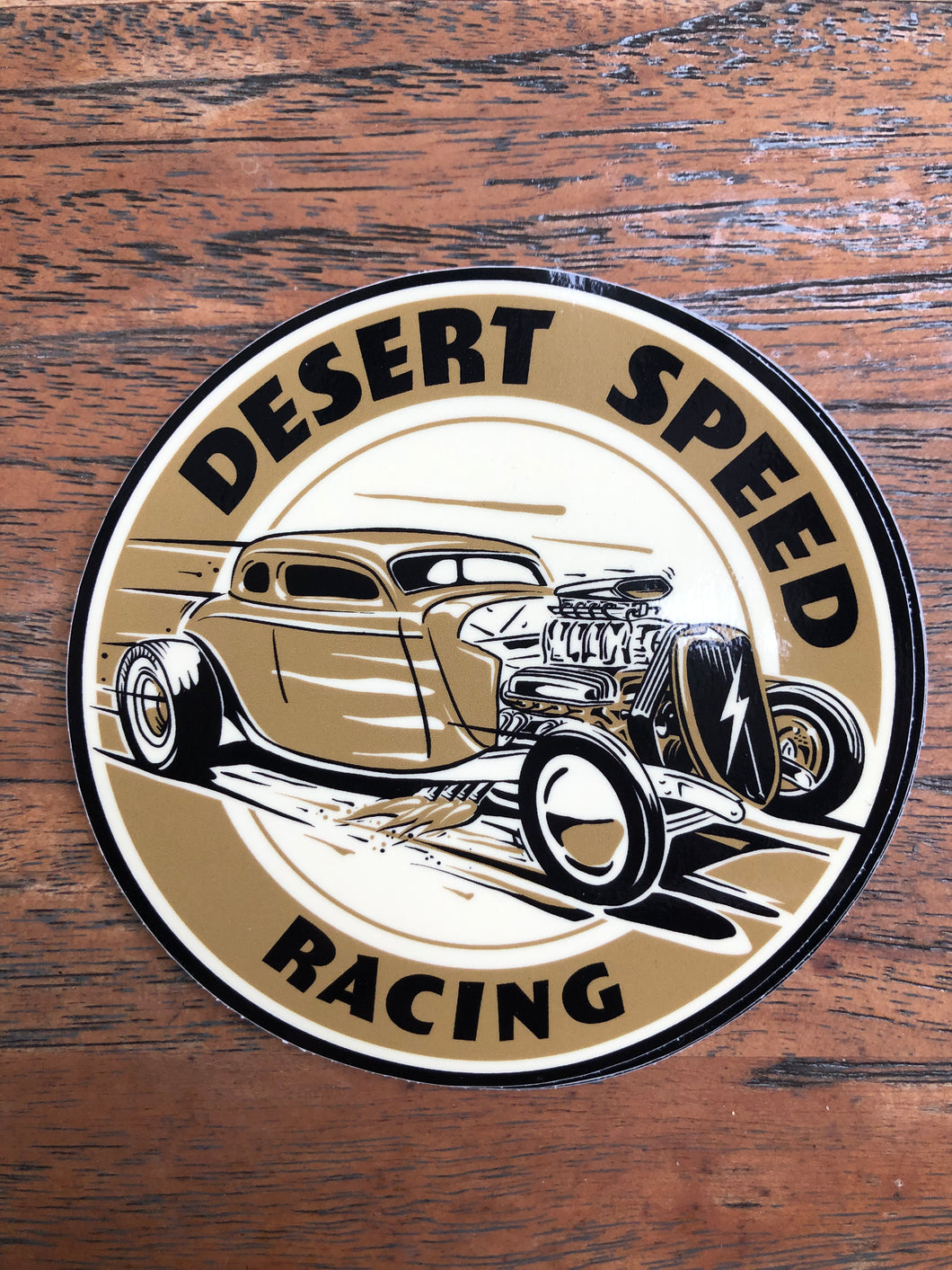 Desert Speed Racing 34 coupe sticker