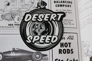 Desert Speed Magnesium cheater slick sticker