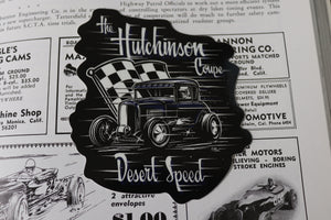 Desert Speed Hutchinson coupe sticker